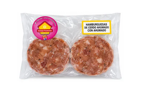 HAMBURGUESAS DE CERDO AHUMADO